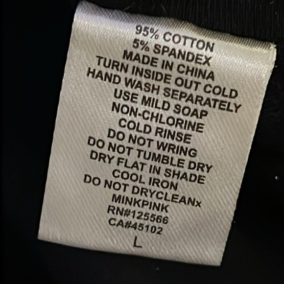 MINKPINK Cropped Striped Tank Top - Picture 7 of 8